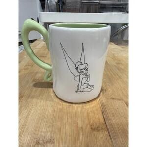 Rae Dunn Disney “TINKER BELL” Mug Tinker Bell Peter Pan *